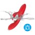 Bestoy - G-Spot & Clitoral Vibrator (Red)