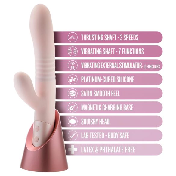 Blush Fraya - Pink Pulsating Pleasure Vibrator