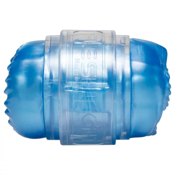 Fleshlight Quickshot Vantage - transparent double masturbator (blue)