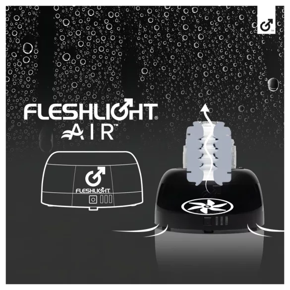 Fleshlight Air - automatic masturbator dryer (black)