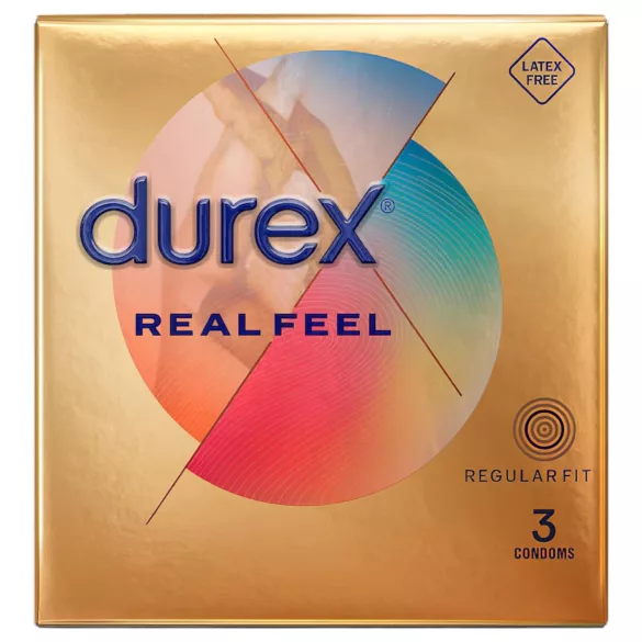 Durex Real Feel - latex-free condoms (3 pcs)