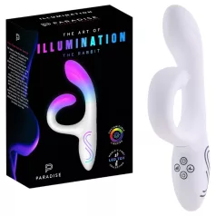   Paradise Illumination - light‑up clitoral arm vibrator (white)
