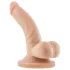 Dr. Skin 4 - Realistic Suction Cup Dildo with Balls - Natural (12cm)
