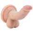 Dr. Skin 4 - Realistic Suction Cup Dildo with Balls - Natural (12cm)