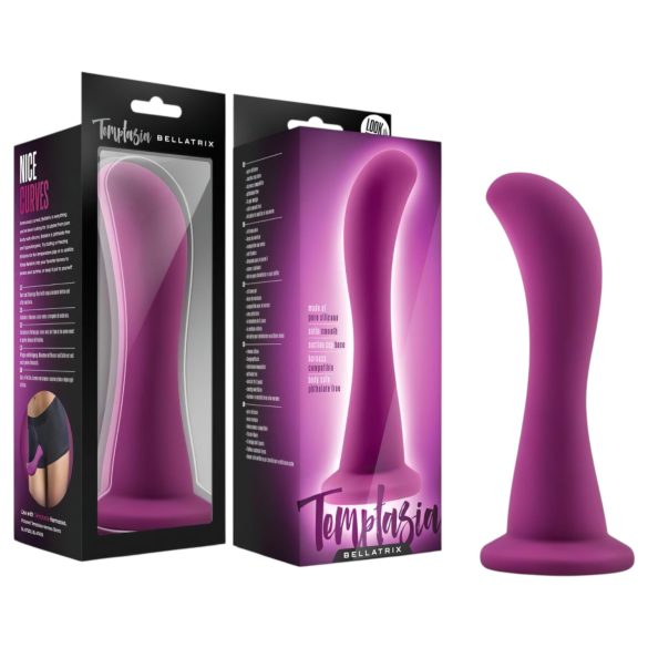 Temptasia Bellatrix - suction cup dildo (purple)