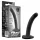 Temptasia Twist Small - suction cup, twisted dildo (black)