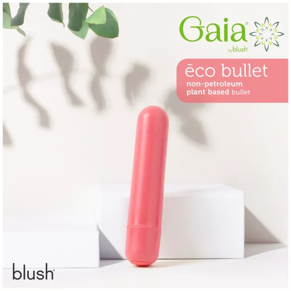 Gaia Eco M - Eco-Friendly Vibrator (Coral) - Medium