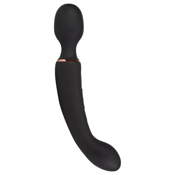 Blush Lush - 2-in-1 wand and G-spot vibrator (black)