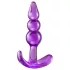 B Yours - Purple Beaded Anal Plug