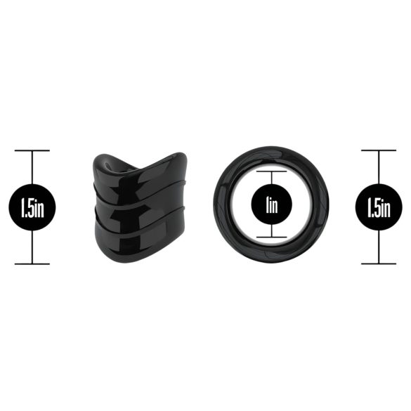 Stay Hard - King's Ring (Black)