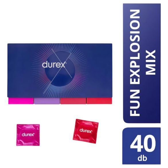 Durex Fun Explosion - Condom Pack (40 pcs)