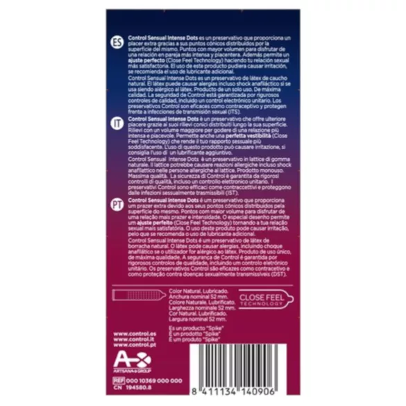 Control - Spiked Condoms (12 Pack)