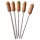 Diverty - Pencil with Novelty Topper (Natural) - Set of 5