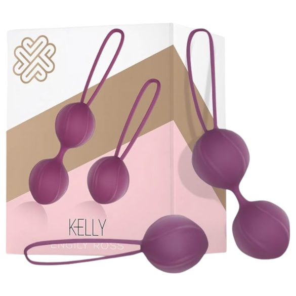 Engily Ross Kelly - 2-Piece Kegel Ball Set (Purple)