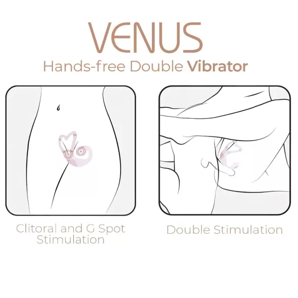 Adrien Lastic Venus - G-Spot & Clitoral Vibrator (Pink)