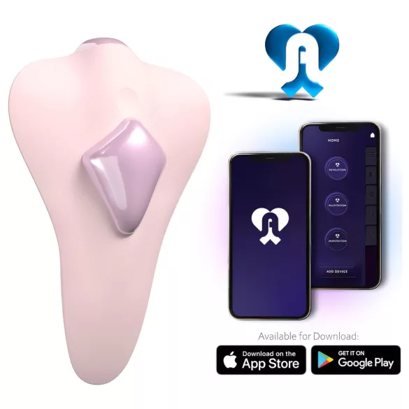 Adrien Lastic Temptation - App-controlled clitoral vibrator (pink)
