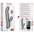 Oninder Oslo - thrusting, rotating clitoral-arm vibrator (black)