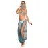 Subblime - Sexy Harem Lady Costume with Veil (Blue) - L/XL