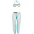 Subblime - Sexy Harem Lady Costume with Veil (Blue) - L/XL