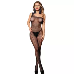   Subblime 952037 - fishnet bodystocking with rhinestones (black) - S-L