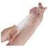 Addicted Toys - 23cm Translucent Penis Sleeve with Ball Ring