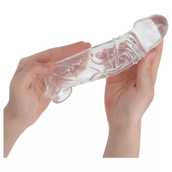 Addicted Toys - 27 cm Translucent Sleeve with Ball Ring