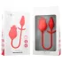 Intense Melanie - 2in1 Swirling Tongue Clitoral Vibrator (Red)
