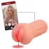 Intense First Time Erica - lifelike virgin vagina masturbator (natural)