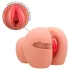 First Time Ariana - lifelike vibrating virgin masturbator (natural)