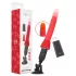 Intense Cynthia - suction‑cup thrusting vibrator (red)