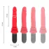 Intense Cynthia - suction‑cup thrusting vibrator (red)