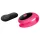 Virgite - remote-controlled couple’s vibrator (black and pink)