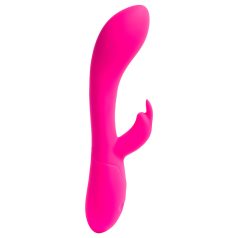   Platanomelón Lucas - Rechargeable Vibrator with Clitoral Arm (Pink)