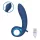 INTOYOU Palha - rechargeable, inflatable vibrator (blue)