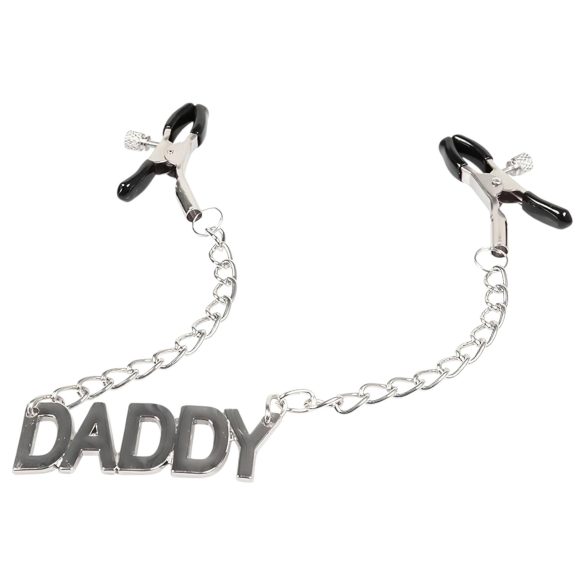 LateToBed Daddy - Nipple Clamps (Silver)