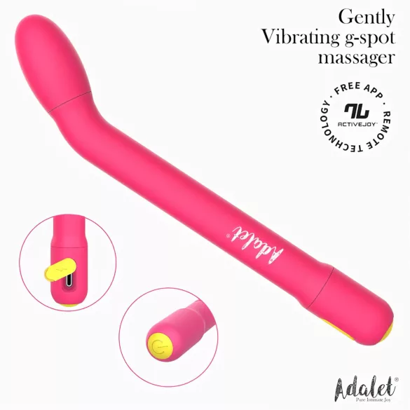 Adalet Gently - Smart G-Spot and Prostate Vibrator (Pink)