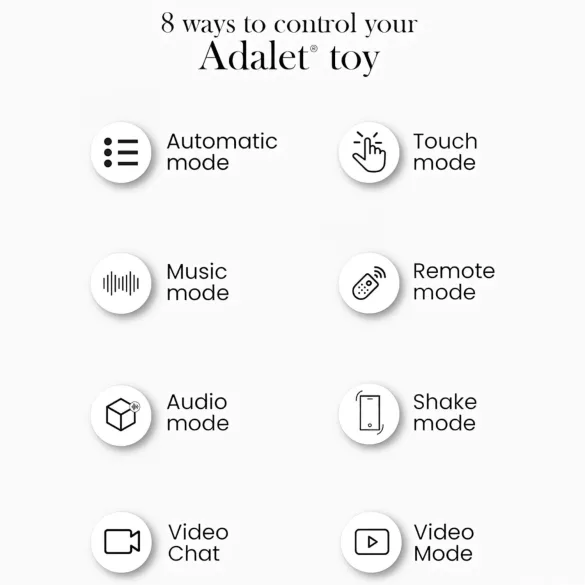 Adalet Gently - Smart G-Spot and Prostate Vibrator (Pink)