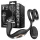 IntoYou Bruce - remote‑controlled rotating prostate vibrator with double ring (black)