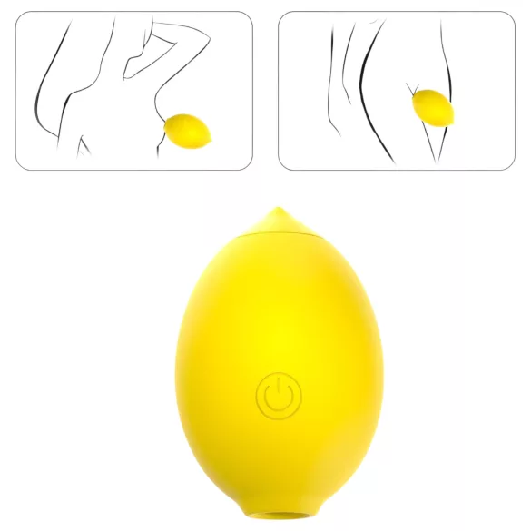 Engily Ross Lemon - wavy air‑pulse clitoral stimulator (yellow)