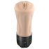 Zero Tolerance Tight Lipped - Suction Vibrating Stroker (Natural)