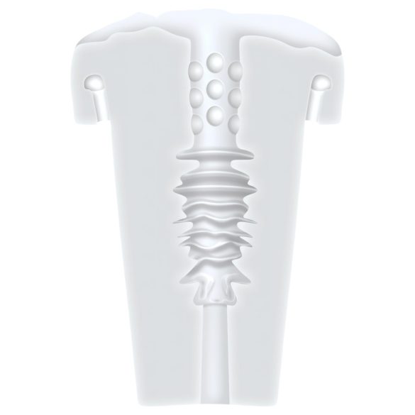 Zero Tolerance - Rechargeable Vibrating-Suction Masturbator (Clear)