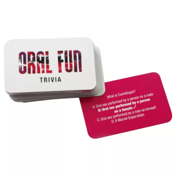Oral Fun - erotic board game for couples (English‑language)