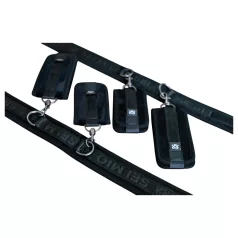 Sei Mio - Black Thigh, Wrist, and Ankle Restraints