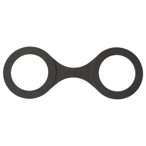 Sei Mio - Silicone Cuffs - Large (Black)