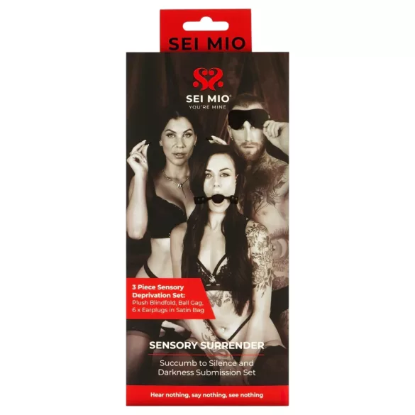 Sei Mio - Advanced BDSM Kit (Black)
