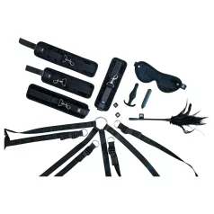 Sei Mio - Bed Restraint Bondage Set (Black)