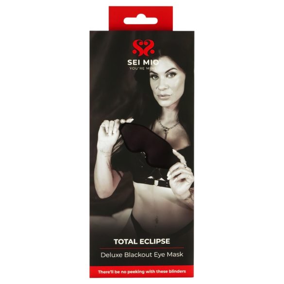Sei Mio - Total Eclipse Eye Mask (Black)