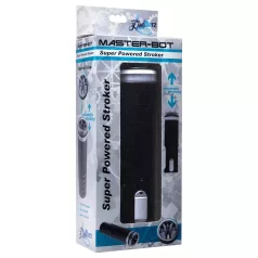   Master-Bot - Soft Spiked Masturbator with Up-Down Motion (Black)
