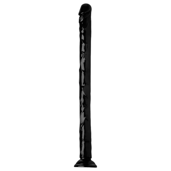 "Black Hosed Anal Snake 19 - Suction Cup Dildo"