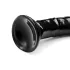 "Black Hosed Anal Snake 19 - Suction Cup Dildo"